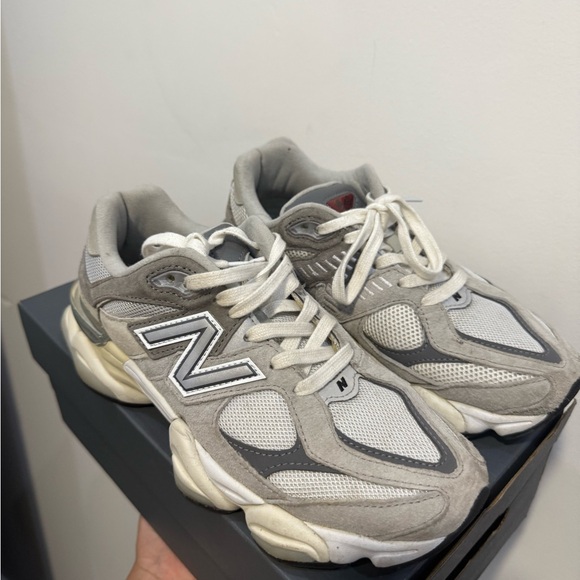 New Balance Shoes - New Balance Gray and White Women's Athletic Sneakers